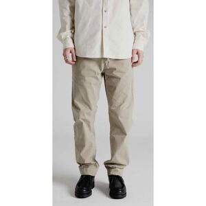 Kestin Inverness Trouser Stone Mens Size Small Tapered Cotton Chino Pants